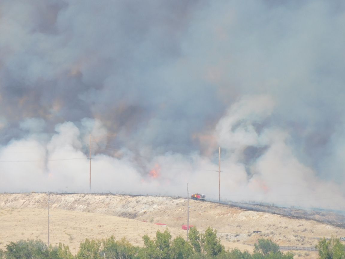 fire near eames complex MAIN